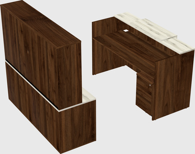 Modular reception desk