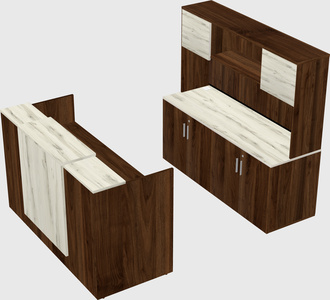 Modular reception desk