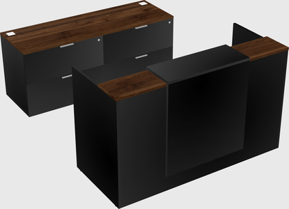 Modular reception desk