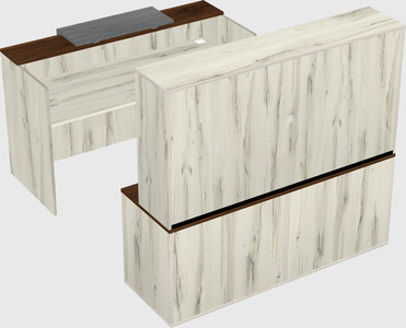 Modular reception desk