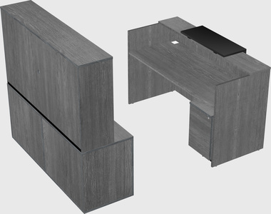 Modular reception desk
