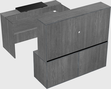 Modular reception desk