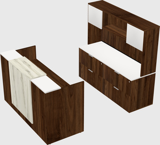 Modular reception desk