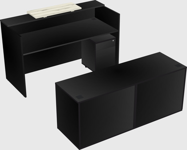 Modular reception desk