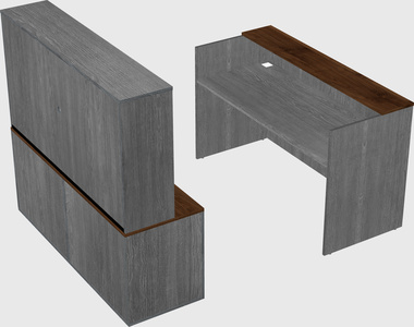 Modular reception desk