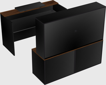 Modular reception desk