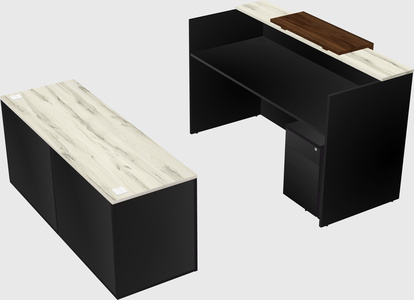 Modular reception desk