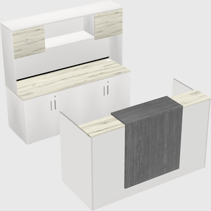 Modular reception desk