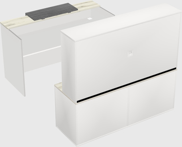 Modular reception desk