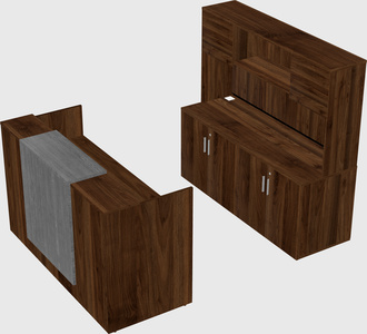 Modular reception desk