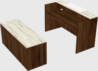 Modular reception desk