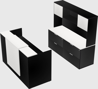 Modular reception desk