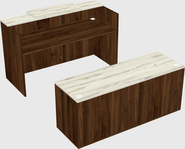 Modular reception desk