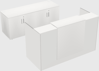 Modular reception desk
