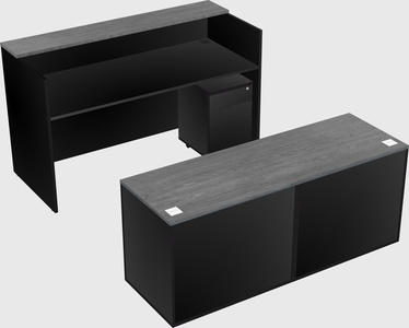 Modular reception desk