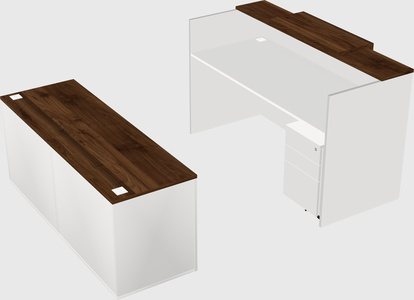 Modular reception desk