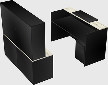 Modular reception desk
