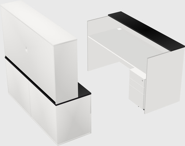 Modular reception desk