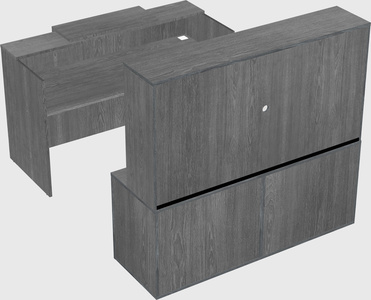 Modular reception desk