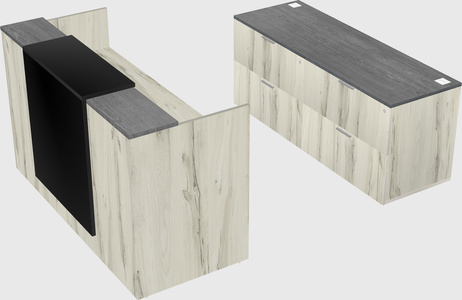Modular reception desk