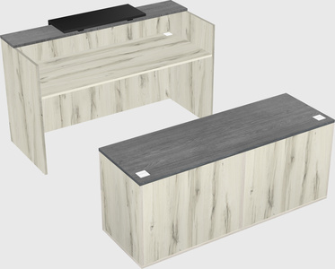 Modular reception desk