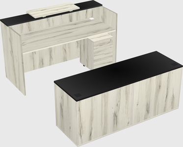 Modular reception desk