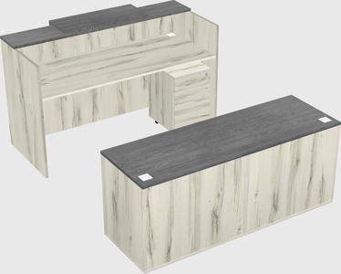 Modular reception desk