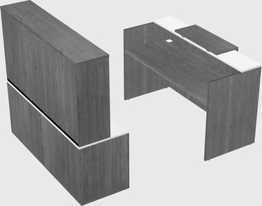 Modular reception desk