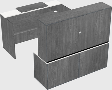 Modular reception desk