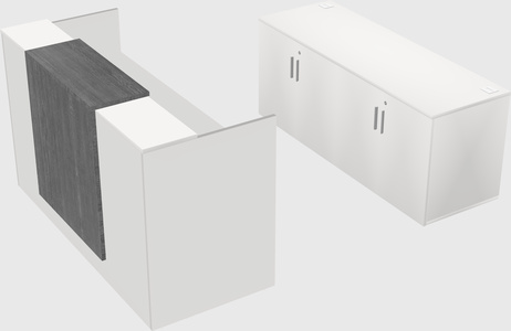 Modular reception desk