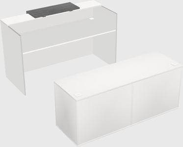 Modular reception desk