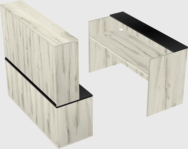 Modular reception desk