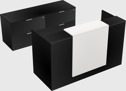 Modular reception desk