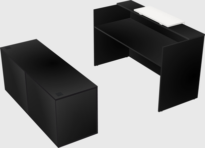Modular reception desk