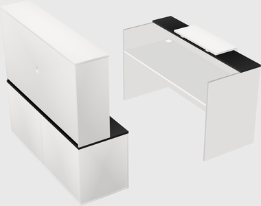 Modular reception desk