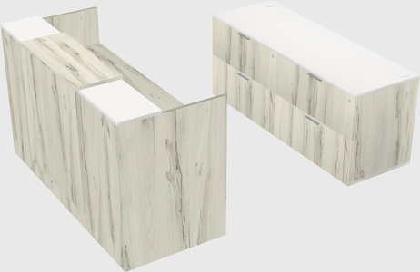 Modular reception desk