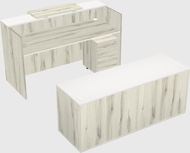 Modular reception desk