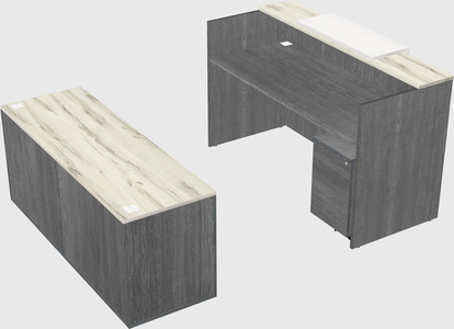 Modular reception desk