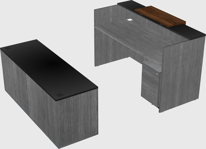 Modular reception desk