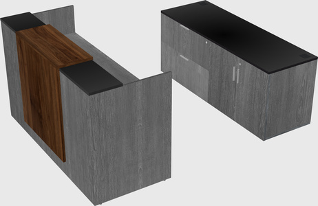 Modular reception desk