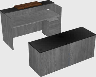 Modular reception desk