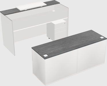 Modular reception desk