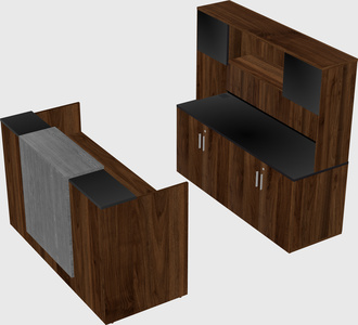 Modular reception desk