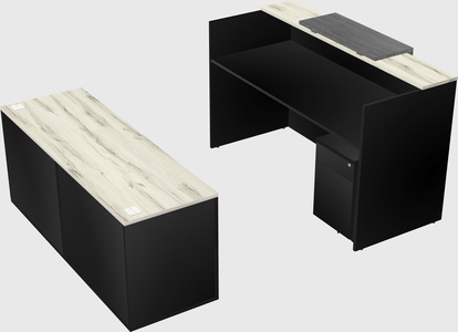 Modular reception desk