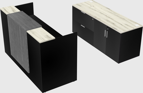 Modular reception desk