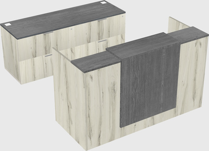 Modular reception desk