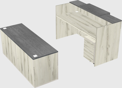 Modular reception desk