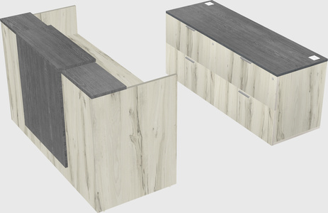 Modular reception desk