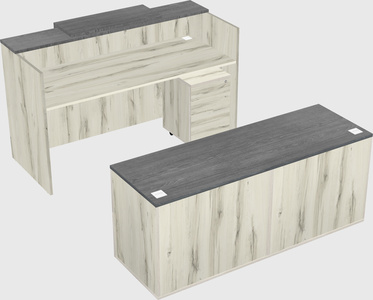 Modular reception desk