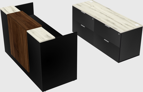 Modular reception desk